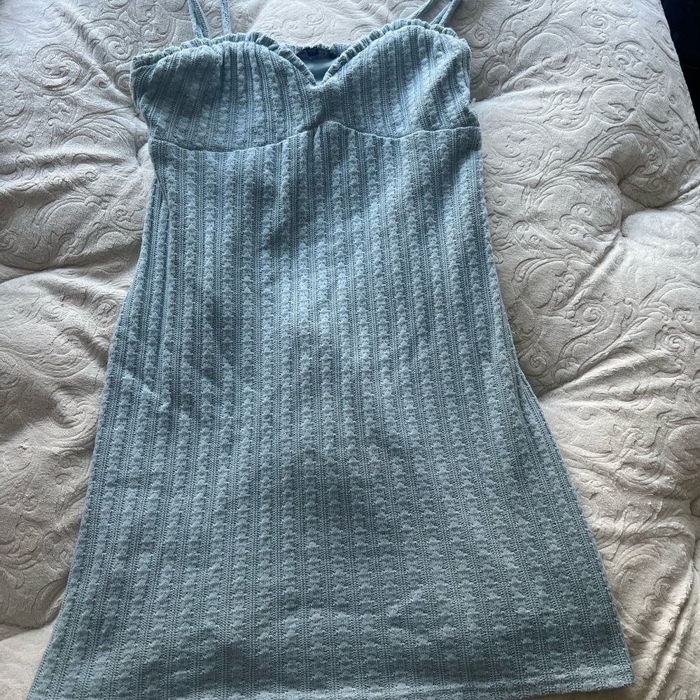 Kendall and Kylie mini blue dress